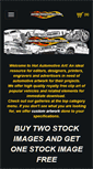 Mobile Screenshot of hotautomotiveart.com